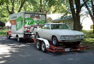 Sept 2002 - loaded up and ready to go.